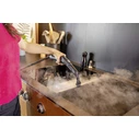 Kärcher SC 4 Deluxe Iron (white/black, 2,250 W) with EasyFix floor cleaning set and steam iron
