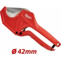 Κόφτης σωλήνων PVC Milwaukee 42 mm (4932464172)