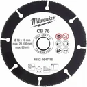 Milwaukee CB76 Cutting Disc for Construction Materials 76 mm (4932464716)