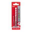 Milwaukee SHOCKWAVE Carbide Drill Bit 6mm Hex Shank for Metal, Wood, Masonry, Glass, Tile and Drywall - 4932471096