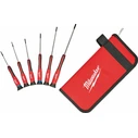 Milwaukee Precision Screwdriver Set with 6 Interchangeable Bits (4932471869)