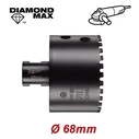 Milwaukee Diamond Hole Saw 68mm Dry Cutting for Metal & Tile (M14) - 4932478285
