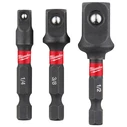 Milwaukee HEX Adapters Set 3pc - 4932479228