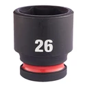 Milwaukee Shockwave Καρυδάκι Αέρος Εξάγωνο 1/2" 26mm (4932480320)