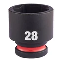 Milwaukee Shockwave Hex Impact Socket 1/2" Drive 28mm (4932480322)