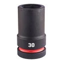 Milwaukee Shockwave Long Hex Air Impact Socket 30mm with 1" Square Drive