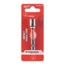 Milwaukee Shockwave Magnetic Hex Nut Driver, 1/4" Hex Shank (DIN 3126 - E 6.3), 7 mm AF, 65 mm Length, Model 4932492437