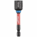 Milwaukee Shockwave Magnetic Hex Nut Driver with Square Drive (HEX) 10mm - 4932492441