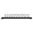 Milwaukee Hexagon Socket Set (3/8" Drive) - 10 pc, Model 4932492507