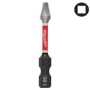 Milwaukee Shockwave Square Screwdriver Bit Sq1 50mm (4932500390)