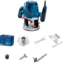Bosch GOF 130 Professional Vertical Router 1300W with Speed Control and Dust Extraction System