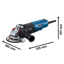 Bosch GWS 17-125 Τροχός 125mm Ρεύματος 1700W με Ρύθμιση Στροφών