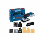 Bosch Powertools Cordless Orbital Sander GSS 18V-13 Professional solo (blue/black, no battery or charger, in L-BOXX, 3 sanding sheets)