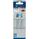 Bosch T101AOF Σετ 2 λεπίδων σέγας (T-shank) Hardwood Clean Curve 83 mm
