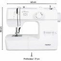 Medion LIFE MD11179 Sewing Machine SM70, white
