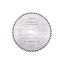 Δίσκος πριονιού Metabo Fz Tz 254x30x72z — 254 mm, Ø 30 mm, 72 δόντια για επαγγελματική κοπή αλουμινίου/ξύλου