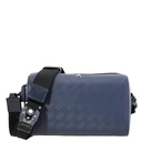 MontBlanc Δερμάτινη Unisex Τσάντα Ώμου/Χιαστί MB198725 - Μπλε