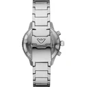 Emporio Armani Ανδρικό Ρολόι Χρονογράφος AR11360 43mm Ασημί με Μπρασελέ