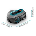Gardena smart SILENO free 1200 m (19923-32) - Ρομποτικό χλοοκοπτικό