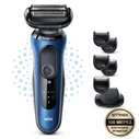 Braun Series 6 61-B1500s Ηλεκτρικό Ξυριστικό, μπλε