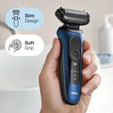 Braun Series 6 61-B1500s Ηλεκτρικό Ξυριστικό, μπλε