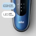 Braun Series 6 61-B1500s Ηλεκτρικό Ξυριστικό, μπλε