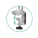 Icy Box IB-MS504-T Dual Monitor Desk Mount for 2 Monitors up to 81 cm (32"), 9 kg per monitor