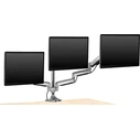 ICY BOX IB-MS505-TI Monitor Stand with Desk Clamp for Three Monitors up to 32"