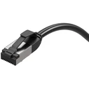 InLine U/FTP (STP) Cat.8.1 Ethernet Network Cable 0.25m Black - shiverpeaks