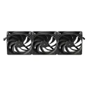 Pro GamersWare HAVN H14 Triple Pack Black 140mm A RGB Metal Core Case Fan