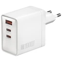4Smarts GaN Pocket 100W Φορτιστής Τοίχου 2×USB‑C + 1×USB‑A, Λευκό
