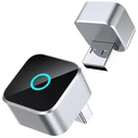 4smarts 2in1 Adapter CarPlay/Android Auto, Wireless, Silver (541748)