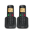 Gigaset Elemental 400 Ασύρματο Τηλέφωνο Duo Μαύρο