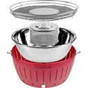 LotusGrill G435 XL Ανοξείδωτη Φορητή Ψησταριά Κάρβουνου 40.5 εκ. (G-RO-435P)