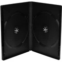 MediaRange DVD Case for 2 discs 14mm machine packing grade Black (BOX12-M)