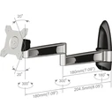 Tronje TFTZ WH AR210 (Wall mount / monitor bracket for 15-24 inch screens, VESA 75x75 & 100x100)