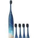 Happybrush ECO VIBE 3 Starterkit Ocean + 4 Refills, Electric Toothbrush (blue/beige) — Starter Kit