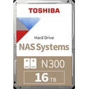 Toshiba N300 MN11ACA16TS 16TB NAS Internal Hard Drive 3.5" 7200 RPM 512MB Cache (CMR)