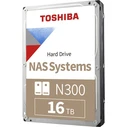 Toshiba N300 MN11ACA16TS 16TB NAS Internal Hard Drive 3.5" 7200 RPM 512MB Cache (CMR)