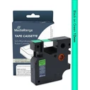 Mediarange Ετικέτες Γενικής Χρήσης Dymo D1 45019 S0720590 12mm 7m Laminated and Permanent Adhesive Black on Green MRDY45019
