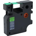 Mediarange Ετικέτες Γενικής Χρήσης Dymo D1 45019 S0720590 12mm 7m Laminated and Permanent Adhesive Black on Green MRDY45019