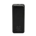 Rivacase VA1080 Power Bank 30000mAh 65W με Θύρες USB-A & USB-C Μαύρο