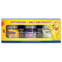 Haribo Σετ Αρωματικών Κεριών Frucht Power 3τμχ (Lemon Fruits, Cherry Cola, Strawberry Happiness)