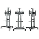 Onkron TS1551-B Κινητή Βάση Τηλεόρασης 40-70'' Μαύρη (με ρόδες)