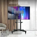 Onkron TS1551-B Κινητή Βάση Τηλεόρασης 40-70'' Μαύρη (με ρόδες)