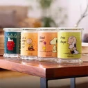 Peanuts Snoopy and Woodstock Scented Candle Xoxo in Pink Jar 250g
