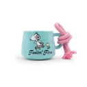 Peanuts Relaxdays Scented Jar Candle - Rose Scent, 200 g