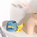 Relaxdays Αρωματικό Κερί σε Βάζο 7x9εκ. (Διάφορα Χρώματα) - Minions