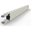 PATCHBOX Patchbox Kupferkassette 8RU (0.8 m) – Cat.6a U/FTP PoE White (CONEX8STPWH)