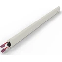 Patchbox Kupferkassette 30RU (1.8 m) - OM4 LWL Fiber Patch Cable LC-LC, erikaviolett